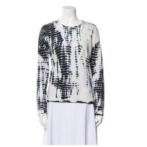 Reformation Jeans  OrganicCotton Women Pastel Tie Dye T-Shirt Long Sleeve Small